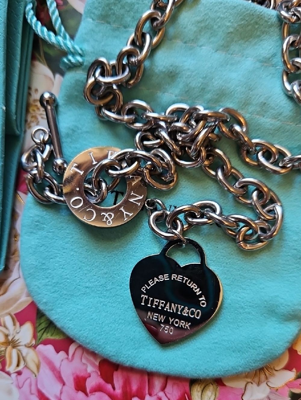 Tiffany & Co. Return To Tiffany Heart Toggle Necklace